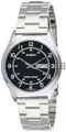 Casio MTP-V006D-1B2 Men's Stainless Steel Easy Reader Black Dial Day Date Analog Dress Watch