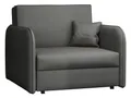 Mirjan24 Sofa Viva Loft I mit Schlaffunktion, Schlafsofa, einsitzer Polstersofa mit Bettkasten inkl. Kissen, Bettsofa Wohnlandschaft Farbauswahl (Mono 246)