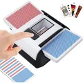 Kartenmischer, 2 Deck, wiederaufladbarer automatischer Kartenmischer mit Dual...
