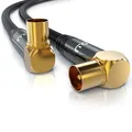 Primewire Premium HDTV-Satellitenkabel / SAT-Kabel  DVB-C/-S/-T/-T2 0,5m 75 Ohm