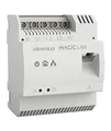 devolo Magic 2 LAN DINrail Powerline Hutschienen Adapter, bis zu 2.400 Mbit/s, Internet aus dem Verteilerkasten, professionelles Heimnetzwerk, grau