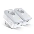 TP-Link TL-PA4010PKIT AV600-Powerline-Adapter KIT Steckdose 2er Set Plug&Play