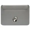 Karl Lagerfeld Saffiano Silber MacBook Hülle 14"
