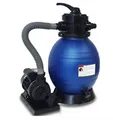 DMS® Sandfilteranlage SFA-01 Poolfilter 10200 l/h Filteranlage für bis zu 20 kg