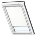 VELUX Verdunkelungsrollo Uni Weiß 1025, C04, Aluminiumschiene,GGU,Manuell,VELUX