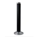 Aschenbecher Säule 81x25 cm, schwarz, Marke Szagato, Marke Szagato Made in Germany (Industrie Standaschenbecher modern Design Aschenbecher groß stehend aus ALU für innen und außen outdoor)