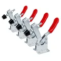 Kniehebelspanner Schnellspanner,4Pcs Toggle Clamp GH201B, 90KG Fassungsvermög...