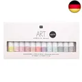 Rico Acrylfarbe, 12 Farben, Pastelltöne