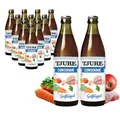 TJURE Kraftbrühe Geflügel 12 x 320ml | 10+2 Sparpaket | Brühe für Hunde & Katzen | Geflügelkraftbrühe ohne Zusatzstoffe | Ungefiltert | Ideal als Futter Topping & Snack | Made in Germany