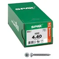 SPAX Universalschrauben T20 Senkkopf WIROX 1191010400405 4 mm x 40 mm, 1.000 St.