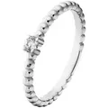 Heideman Fingerring Elio poliert (Ring, 1-tlg., inkl. Geschenkverpackung), Damenring für Frauen silberfarben 58 (18.5)