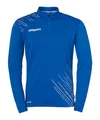 Uhlsport Herren Score 26 1/4 Zip Top Sport-Jacke Sweatshirt Pullover Fußball Fitness Gym Sport-Hoody Sport-Pulli, Azurblau/Weiß, XXL EU