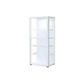 Vitrine  Glasol , weiß , Maße (cm): B: 51,8 H: 114,5 T: 34.8