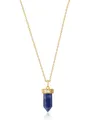 ANIA HAIE N039-03G-L Damen Collier Sterling-Silber 925 blau 50 cm