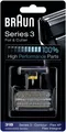 Braun Series 3 Ersatzscherfolie & -klinge 31B, schwarz