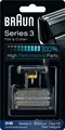 Braun Scherteil Kombipack 31B, schwarz 1027279