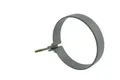 Marley Fallrohrschelle NW 75 mm, mit Ringschraube (2 Stück), grau  Rohrschelle