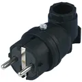 REV-Ritter Schutzkontatk-Winkelstecker, 250 V, Schwarz