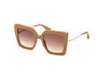 MaxMara MM0051 73F matte light brown 52/21/140 Damen Sonnenbrillen