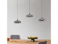 Schöner Wohnen Glas Hängelampe Posh, dimmbar, alu / grau / zink, für Wohn- / Esszimmer, Glas, Modern, Pendelleuchte