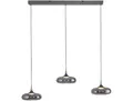 LED Pendelleuchte POSH , grau, 3, H: 80cm, 1 Stk., SCHÖNER WOHNEN-KOLLEKTION, Leuchten, SCHÖNER WOHNEN Kollektion, SimplyDim, Memoryfunktion, Comfort-Lift, LED Pendelleuchte