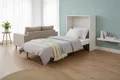 Home affaire Schrankbett Sognum als Gästebett nutzbar, Wandklappbett in Kommodenoptik (in den Farben weiß, schwarz und kaschmir erhältlich) inkl. Matratze, platzsparendes Klappbett, optimal für kleine Räume