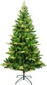Künstlicher LED Weihnachtsbaum 180cm Christbaum Tannenbaum Weihnachtstanne