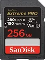 SanDisk 256 GB SDXC ExtremePro R 280MB/s V60 UHS-II