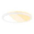 BRILONER – LED Deckenlampe für Wohnzimmer, Deckenleuchte flach, Lampe, Wohnzimmerlampe, LED Panel, Lichtfarbe einstellbar, Backlight, Weiß, Warmweiß