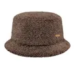 Barts Damen Wintermütze Fischerhut Teddybuck Hat aus weichem Plüsch 0225 Brown 09