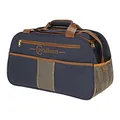 Kerbl 3223341 Covalliero Milano Putztasche, Marine/Kamel, 46cm x 20.5cm x 26cm, 20 Stück