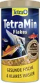 TetraMin Zierfischfutter Flakes 1 L  Fischfutter