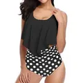 Badekönig Bustier-Bikini (2 tlg) mit High Waist Slip schwarz 46