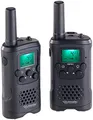 simvalley Communications Walkie Talkie: 2er-Set PMR-Funkgeräte mit VOX, bis 10 km Reichweite, LED-Taschenlampe (Walkie Talkie Set, Funksprechgeräte, Überwachung)