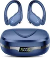 CASCHO Bluetooth Sportkopfhörer 60h Akku IPX7 ENC Mikrofon Bass In-Ear-Kopfhörer (Hellblau, Kabellose Sport Ohrhörer mit Bluetooth 5.3, starkem Bass & ENC Calls)