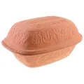 Römertopf Bräter Klassik Dampfgarer aus Naturton 4 Liter