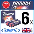6x NGK BR7EIX (6664) IRIDIUM IX Zuendkerze