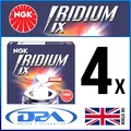 4x NGK BR7EIX (6664) IRIDIUM IX Zuendkerze