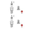 2x NGK 6664 Zündkerze für BMW Audi Honda Fiat Mitsubishi NSU Alfa Romeo Nissan