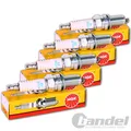 4x NGK IRIDIUM IX ZÜNDKERZEN passend für ALFA ROMEO 164 GIULIETTA SPIDER AUDI