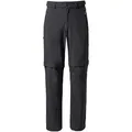 Vaude Herren Farley Stretch T-Zip III Hose (Größe M, schwarz)