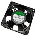 Sunon Axiallüfter 120x120x38mm, 230V AC, 10,8W, 144,4m³/h, 2550U/Min, 44dB(A), 2-Ball Lager, -10...+70°C, 2 Leitungen, ~15cm, Desktop, Laptop, Server