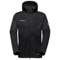 Mammut - Ultimate VIII Softshell Hooded Jacket - Softshelljacke Gr L schwarz