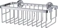 Tesa 40201-00000-00 ALUXX Duschkorb Klebstoff Chrom (glänzend)