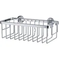 tesa 40201-00000-00 ALUXX Duschkorb  Klebstoff  Chrom (glänzend)