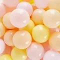 Bieco Bälle für Bällebad Blossom | 100 Bunte Bälle | Bällebad für Kinder & Babys | Draußen-Spiele