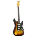 Fender Stevie Ray Vaughan Signature Stratocaster Relic 3-Color Sunburst #CZ581276 E Gitarre