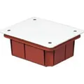 Pawbol | Unterputzdose - 119x96x45 mm - Weiß - Robuste Bauweise - IP30 Schutzklasse