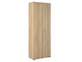 Inter Link – Mehrzweckschrank – Aktenschrank – Allzweckschrank – 2 Türen – inkl. 5 Einlageböden – Melaminbeschichtet – Eiche Sonoma - 70 x 34 x 189 cm - Gallo