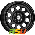 4x Dotz Modular Beadlock black 18Z (ohne Nabenbecher) 7.5x18" ET18 LK6 114.3 ...